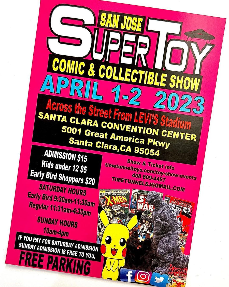 April 12 San Jose Super Toy and Collectible Show Deluxe Sabers